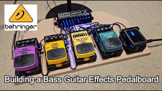 How To Build a Bass Guitar Effects Pedalboard... my way!