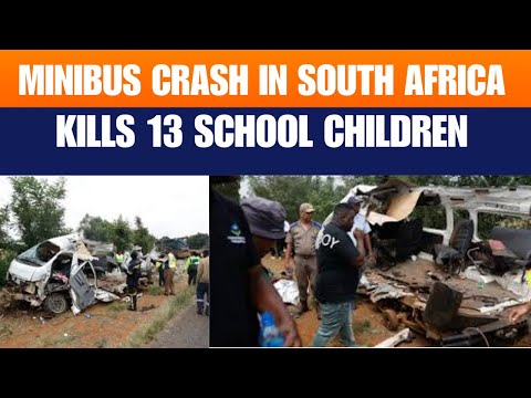 South Africa Minibus Crash: 13 Schoolchildren Killed Near Johannesburg | News9