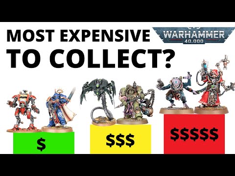 Every Warhammer 40K Army Ranked by HOW EXPENSIVE they are to Collect