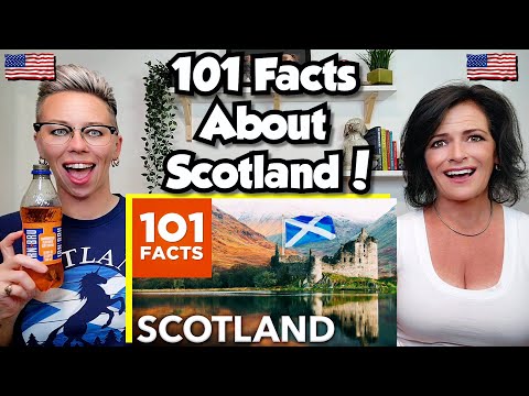 American Couple Reacts: 101 Facts About SCOTLAND! FIRST TIME REACTION!!