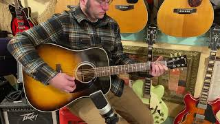 Video thumbnail for 1989 Gibson J-30 dreadnought guitar by Jake Wildwood & Co