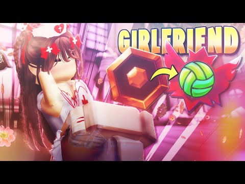 BRONZE TO PRO RANK IN 24 HOURS (Girlfriends Account) | Volleyball Legends