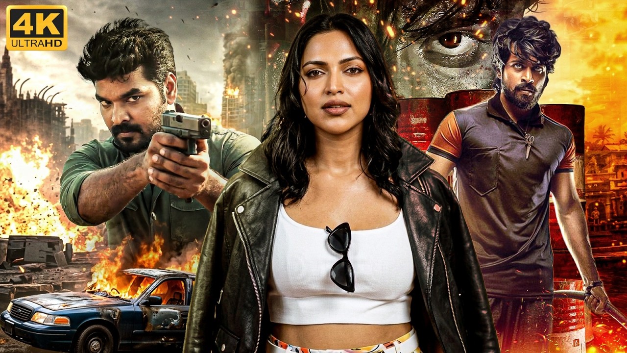 South Superhit Hindi Dubbed Full Action Romantic Movies | Harish Kalyan, Jai, Amala Paul, Reba John
