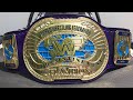 WWF Block Logo’ed Oval Intercontinental by Hayyat Championships