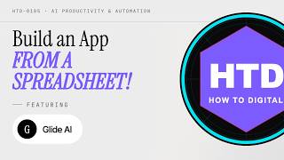 No Code? No Problem. Build Apps from Spreadsheets with Glide AI