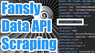 No-Code Fansly API Data Scraping with HAR Files