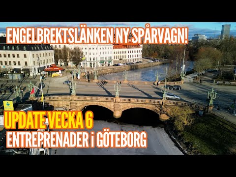 Entreprenader i Göteborg Update vecka 6 – Engelbrektslänken, Rutschkanor monteras på Oceana!