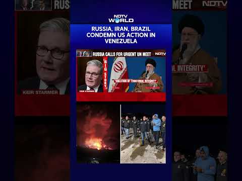 Venezuela Maduro News | Russia, Iran, Brazil Condemn US Action In Venezuela