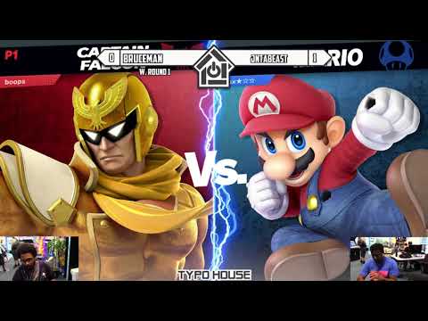 Typo Friday 4/5/19 - Bruceman(Falcon) VS Jntabeast(Peach/Mario)- W. Round 1
