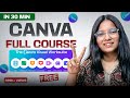 Learn Canva In Just 30 Mins Canva Tutorial For Beginners In Hindi