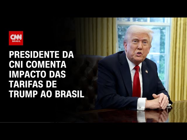 Indústria brasileira sobre tarifas de Trump: Menos ruim que o esperado | CNN PRIME TIME