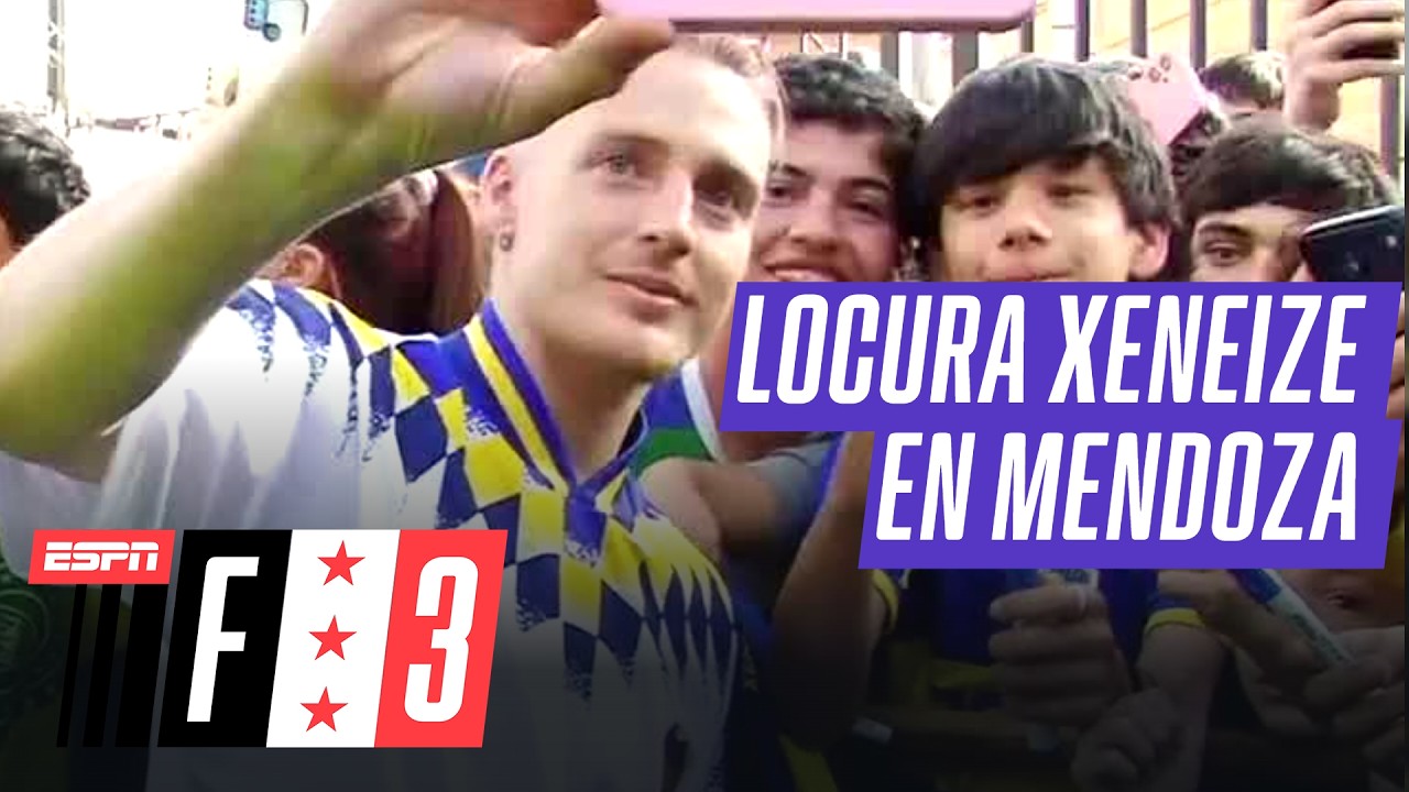 ¡MULTITUDINARIO RECIBIMIENTO A BOCA EN MENDOZA!  | F3