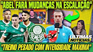 🚨 PALMEIRAS TREINA PESADO PRA PEGAR O AL AHLY! VAI MUDAR o TIME? Flaco LÓPEZ TITULAR? Paulinho 100%