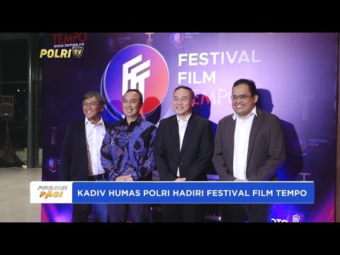 KADIV HUMAS POLRI HADIRI FESTIVAL FILM TEMPO