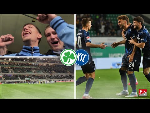 First away win? 💙🤍 | Fürth - Karlsruher SC | Stadium vlog | SechserMo