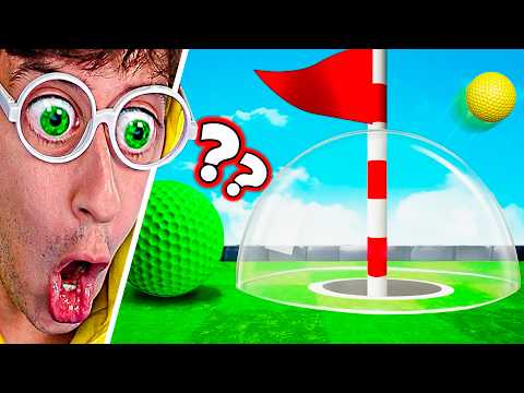 I DON'T UNDERSTAND ANYTHING ⛔ HOYO TROLL vs BROTHER 😂⛳! (Golf it impossible) - TEKENDO