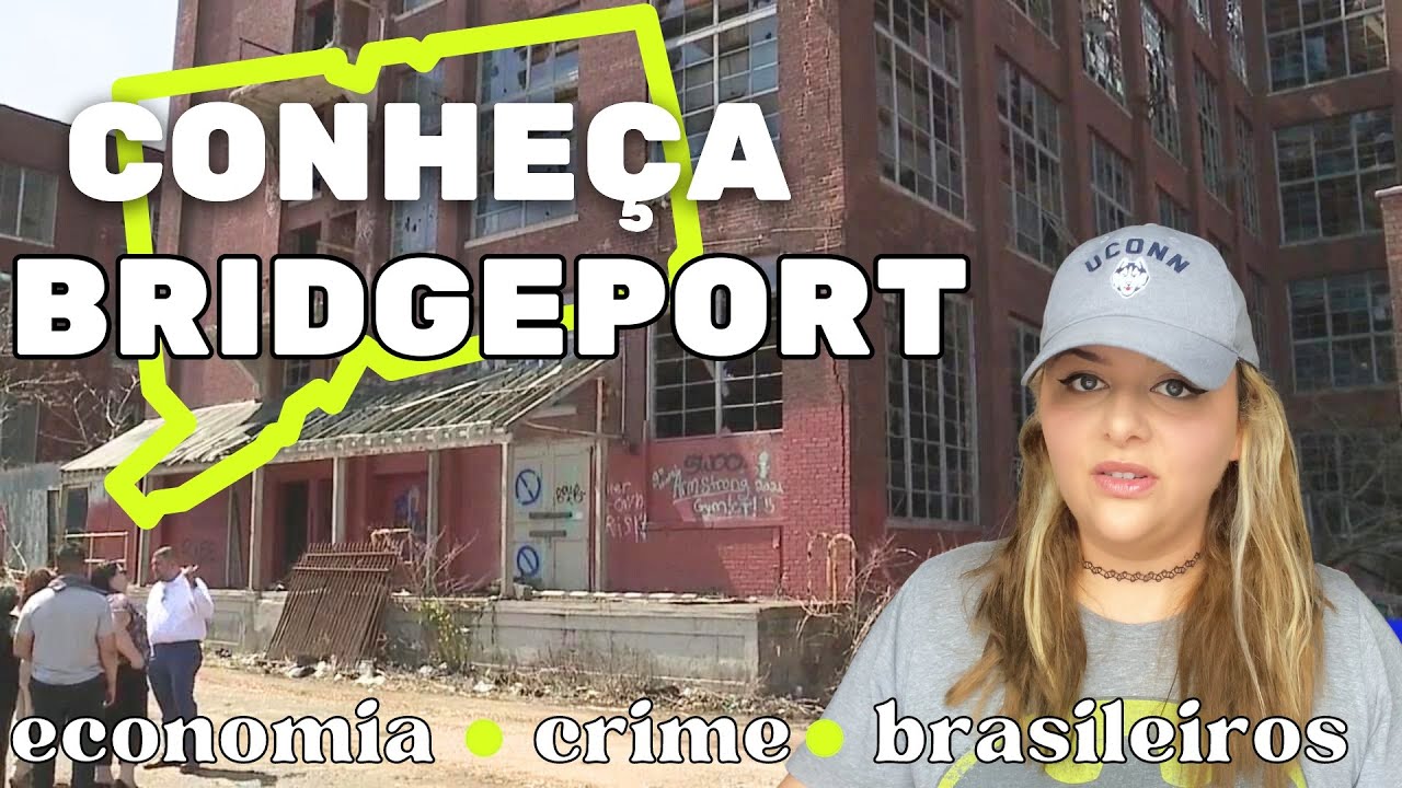 A maior e mais perigosa cidade de Connecticut | Tudo sobre Bridgeport, EUA