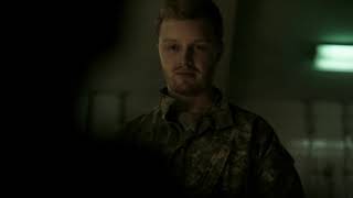 Fear The Walking Dead S3E1 - Travis and Nick attack Guards | Army base escape scene