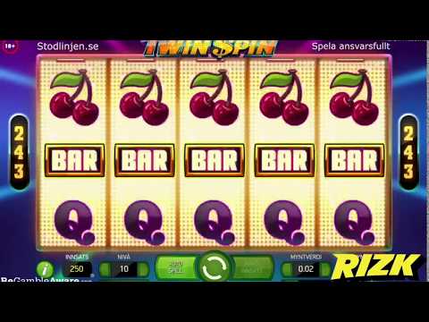 Rizk Casino - Twin Spin Storvinst!