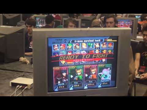 Redd + Zain (red) v Westballz + Prince Abu (green)