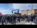 Prosvjed Torcide U Splitu Na Rivi