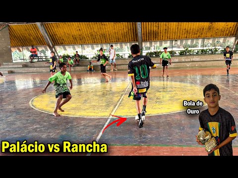 Palacio das Artes vs Rancha FC - amistoso sub 13