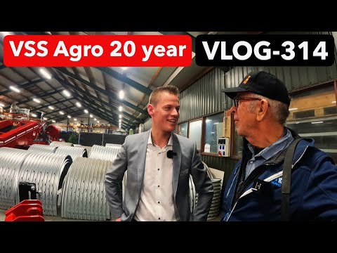 FARMVLOG #314 machine fabriek V.S.S. Agro 20 jaar