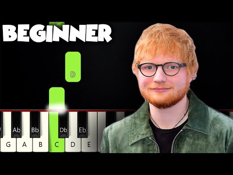 Photograph - Ed Sheeran | BEGINNER PIANO TUTORIAL + SHEET MUSIC by Betacustic