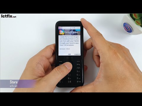 Nokia 8000 4G test full Application Youtube, Facebook, Messenger, Recorder, Assitant, Maps ...