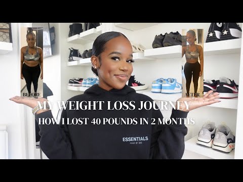 MY WEIGHT LOSS JOURNEY | HOW I LOST 40 POUNDS IN 2 MONTHS