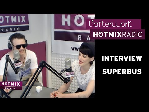 Superbus en interview sur Hotmixradio