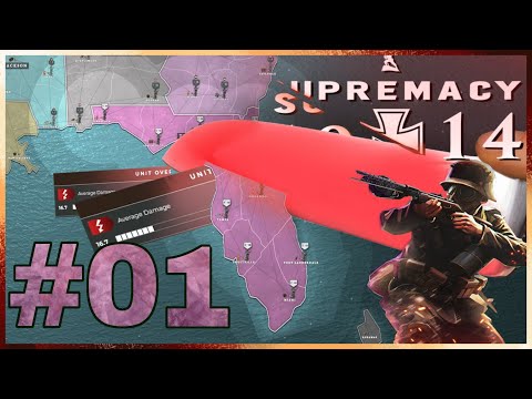 Supremacy 1914 | EXPERIMENT - GLÜHENDE 25 ANGRIFFSSCHADEN STURMTRUPPEN vs AMERIKA-KARTE