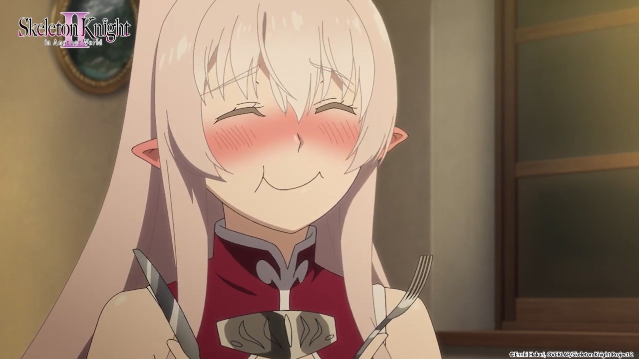Don't let her drink alcohol!《Skeleton Knight in Another World Season 2》 Anime Highlight