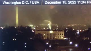 Strange lights at WhiteHouse &amp; possible portal cause webcam shutdown. 12/15/22
