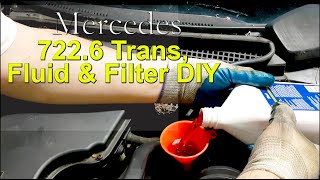 Mercedes Benz or Chrysler 722.6 Transmission Fluid Drain and Refill