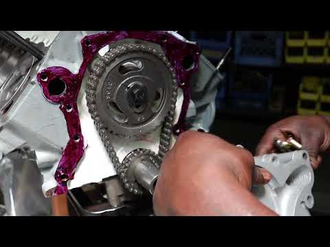 Installing Mustang 302 Deep Sump Oil Pan and Water Pump - PROJECT MAYHEM PART 25