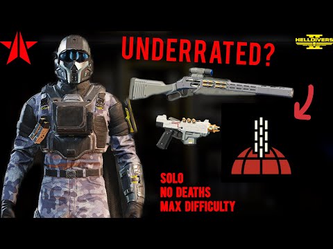 HELLDIVERS 2: DONT SLEEP ON THIS LOADOUT!(SOLO MAX DIFFICULTY NO DEATHS ALL CLEAR)