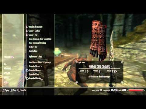 Skyrim All Dark Brotherhood Rewards