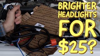 Jeep TJ Headlight Upgrade