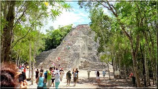 preview picture of video 'Coba mayan ruins, Maya Pyramide,Riviera maya, Yucatán,Mexico  Juli 2013'