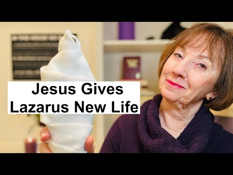 Kid-Sized Lessons on the Sunday Gospel: Jesus Gives Lazarus New Life - March 26, 2023