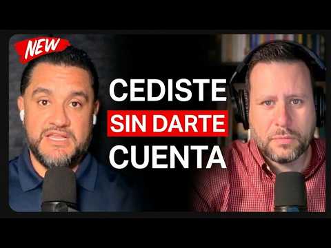 Cediste sin darte cuenta.