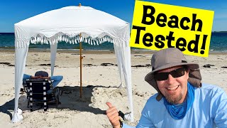 OutdoorMaster (Fancy) Beach Cabana Review 👀