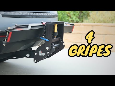 1UP Heavy Duty Hitch Rack // GOOD. NOT PERFECT.