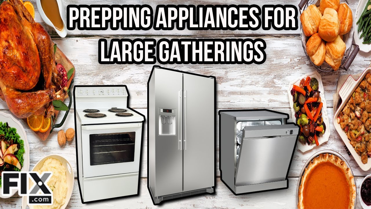 Prep Kitchen Appliances for Thanksgiving Like a Pro!