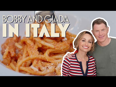 Bobby Flay & Giada De Laurentiis Eat 4 Classic Roman Pastas | Bobby and Giada in Italy | discovery+