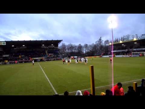 KSC Lokeren - Cercle (26/12/12'): Na de 3-0 (De Pauw) + viering na de match!