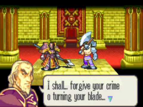 Fire Emblem Sword Of Seals: Roartz Boss Battle