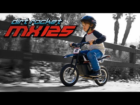 Razor MX125 Dirt Rocket Ride Video