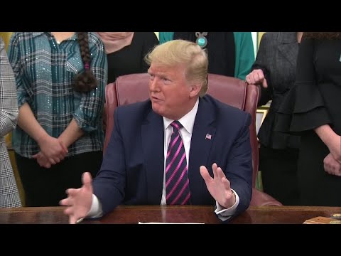 "It's a hoax," says Trump about impeachment